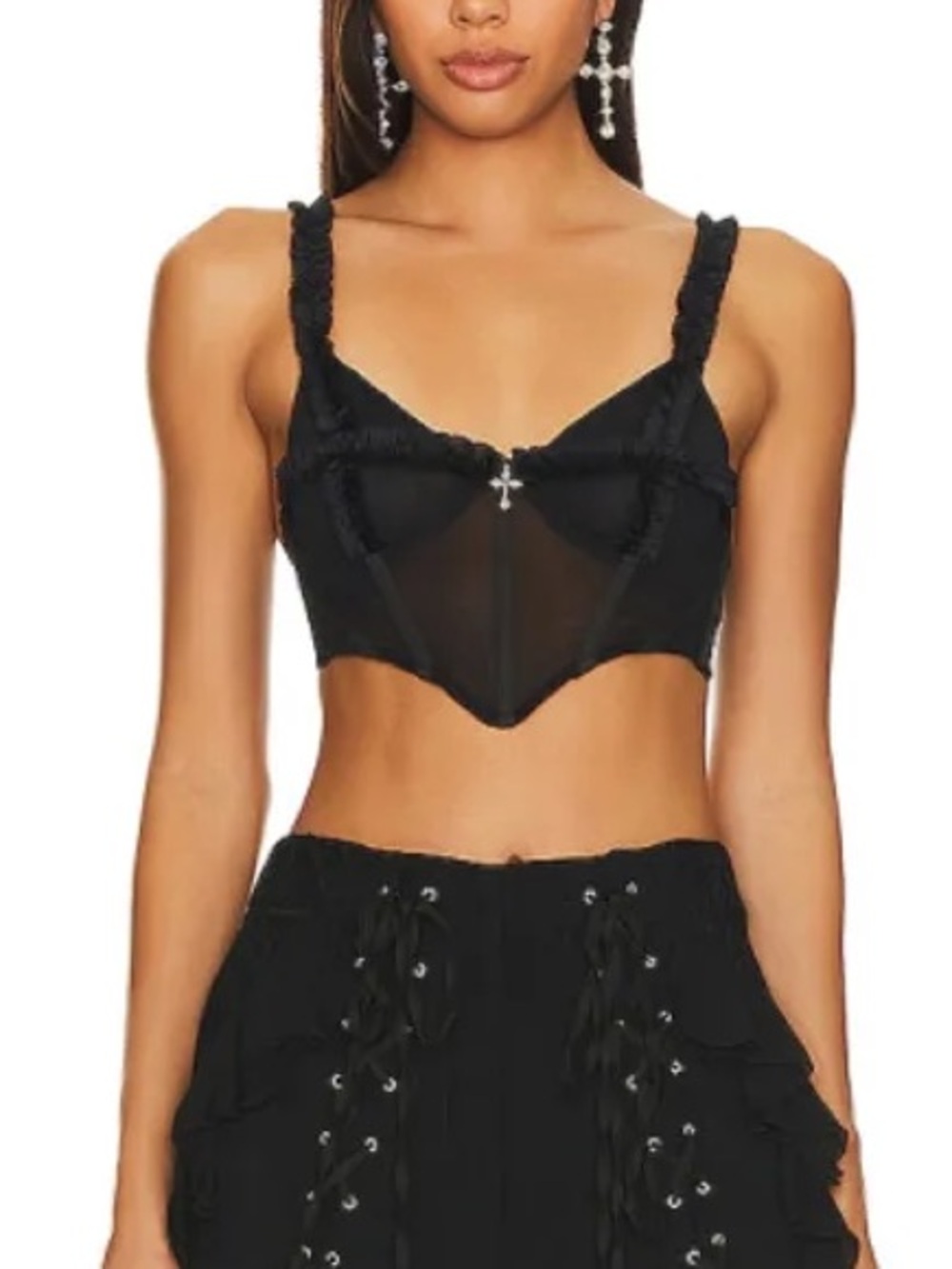 Aniye Records / Revolve | June Top Corset Bralette
